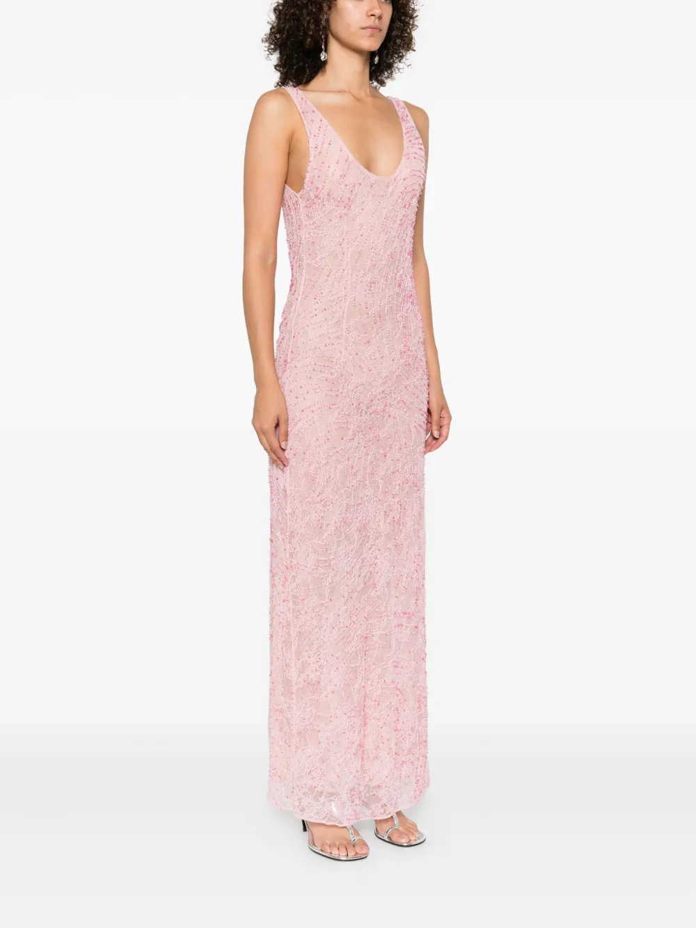 Roberta Einer Roma jurk Roze