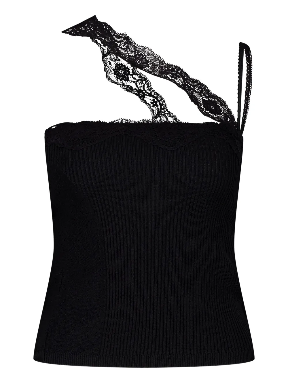 VAILLANT STUDIO ribbed one-shoulder top | Vests & Tank Tops | Image 2