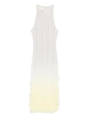 sparkle knit mini dress Arina White Sequin Knit Mini Dress