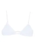 Roberta Einer x Kiss ‘n Thrill Frida triangle-cup bikini top - Blue