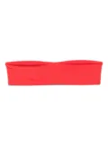 Roberta Einer x Kiss ‘n Thrill Ilera bandeau bikini top - Red