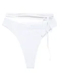 Roberta Einer x Kiss ‘n Thrill Sienna strap-detail bikini bottoms - Blue