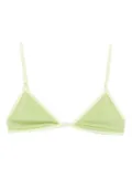 Roberta Einer x Kiss ‘n Thrill Frida triangle-cup bikini top - Green