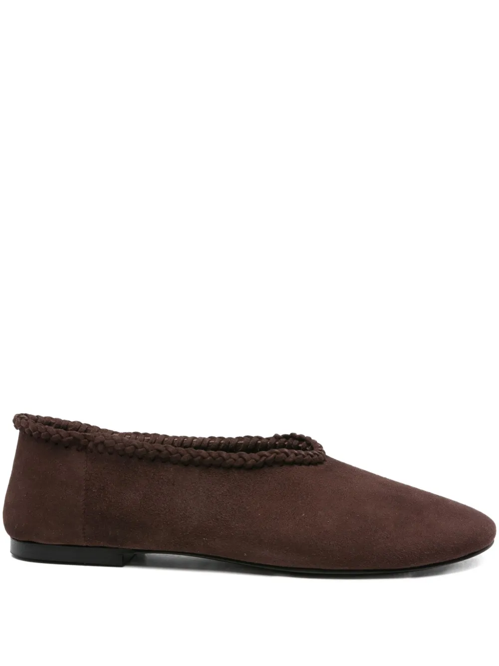 A.EMERY Park flat pumps Brown