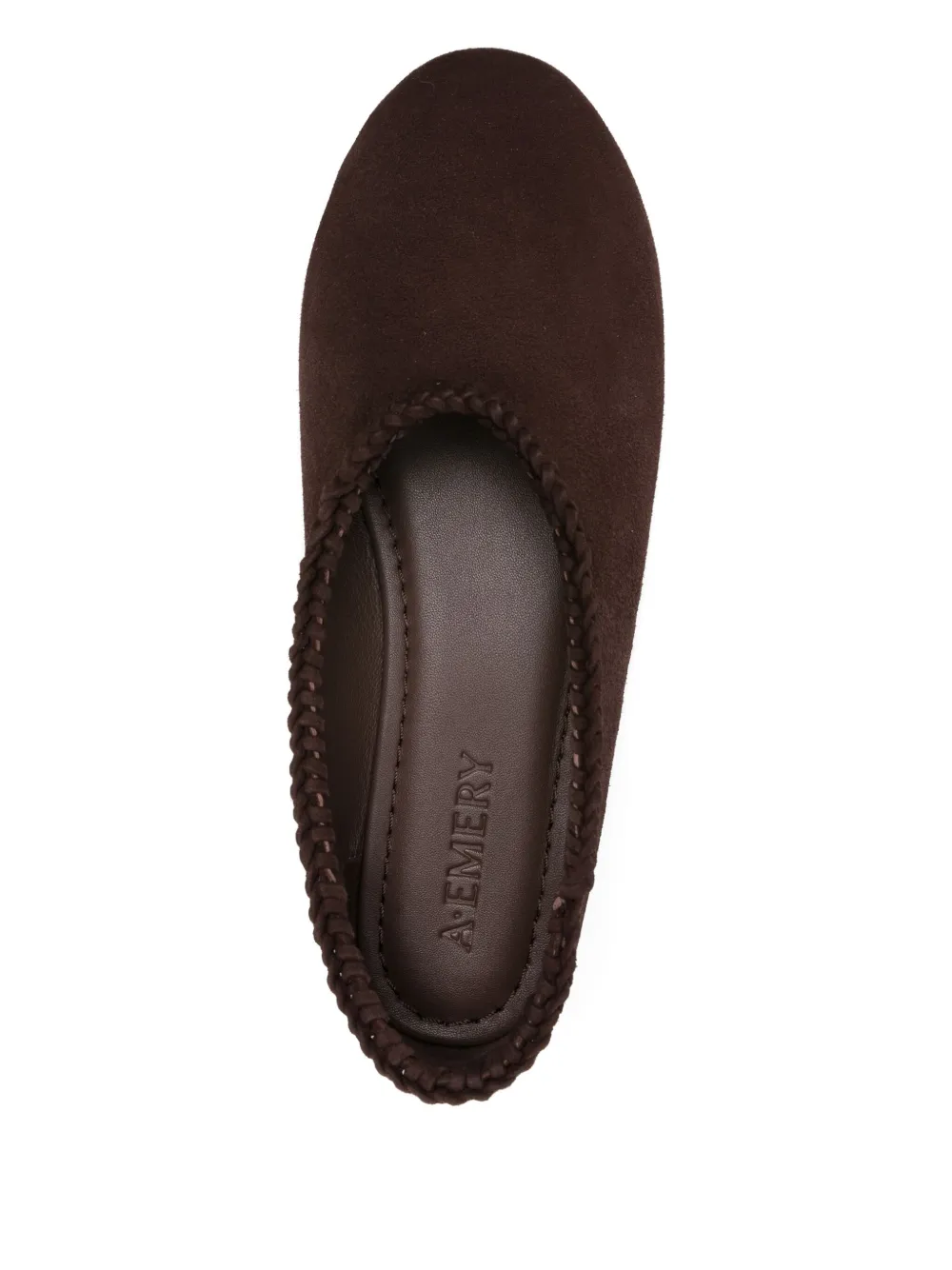 A.EMERY Park flat pumps Brown