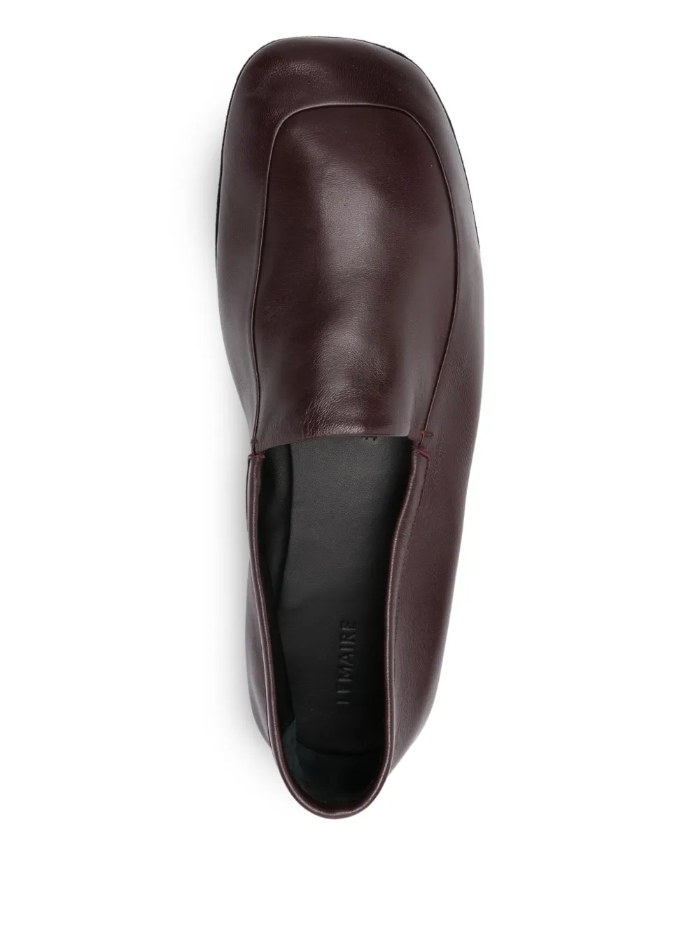 LEMAIRE nappa-leather indoor slippers Paars