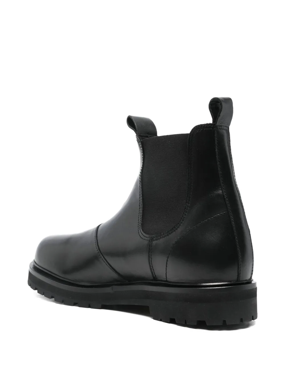 Studio Nicholson leather Chelsea boots Zwart