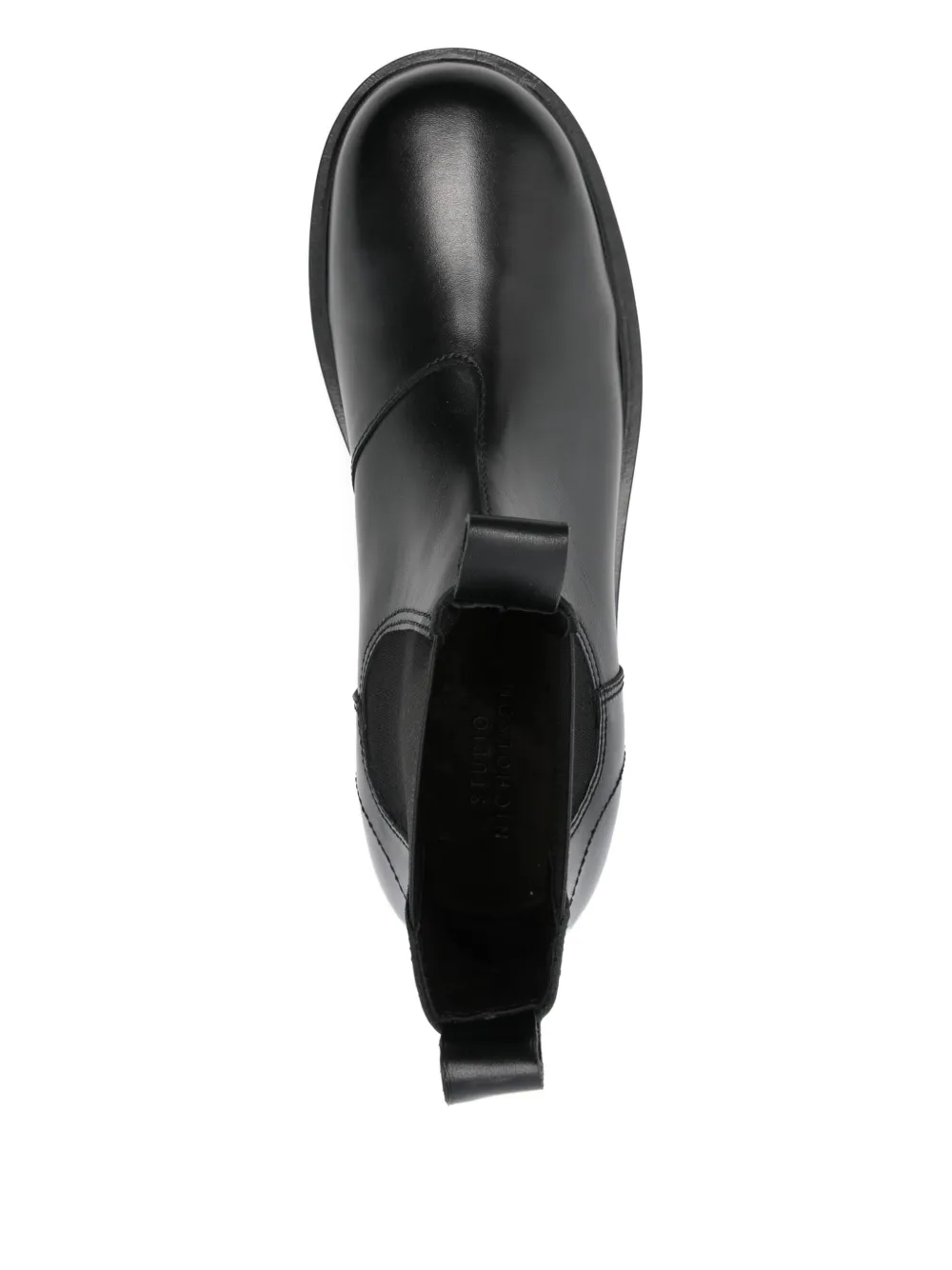 Studio Nicholson leather Chelsea boots Zwart