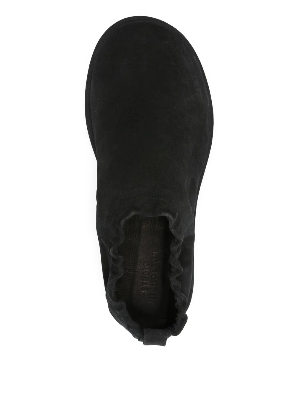 Studio Nicholson Korine suède loafers Zwart