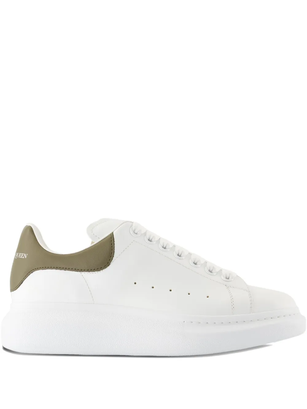 Alexander McQueen leather sneakers White