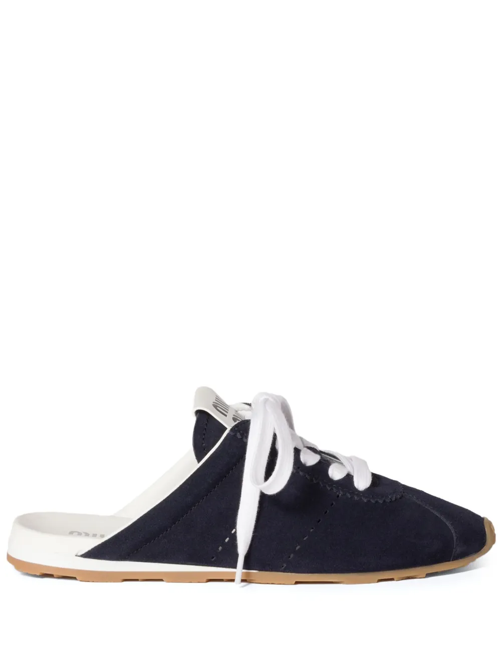 Miu Miu Plume mules | Blue | Image 1
