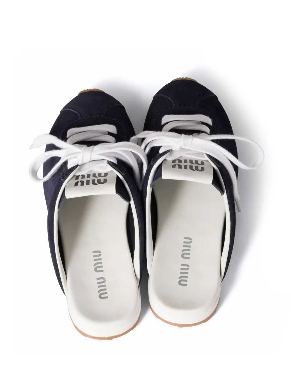 Miu Plume muiltjes Blauw