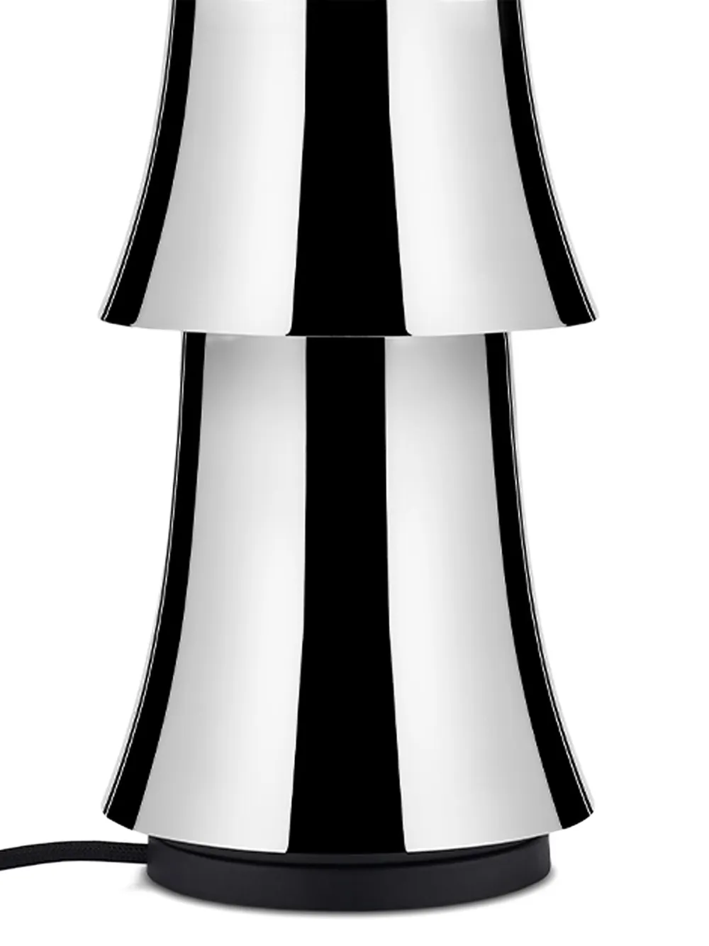 Alessi Gepolijste metalen tafellamp - Zilver