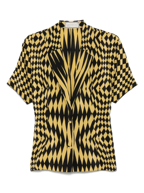Versace Pre-Owned 1970s graphic-print shirt