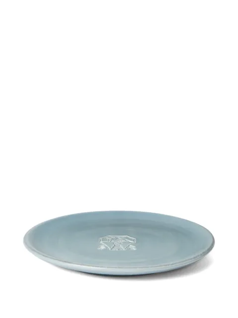 Brunello Cucinelli plato con logo en relieve