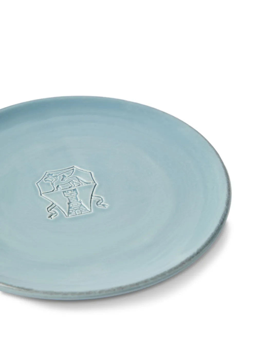 Brunello Cucinelli logo-embossed plate | Tableware | Image 2