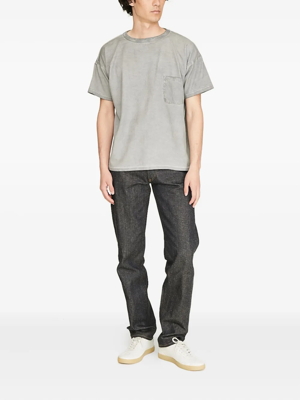 TAIGA TAKAHASHI T-shirt met tie-dye print - Grijs