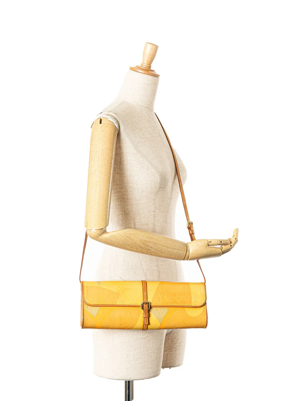 Louis Vuitton Pre-Owned 2000 Monogram Vernis Fleurs Pochette crossbody bag | Pre-Owned | Image 2