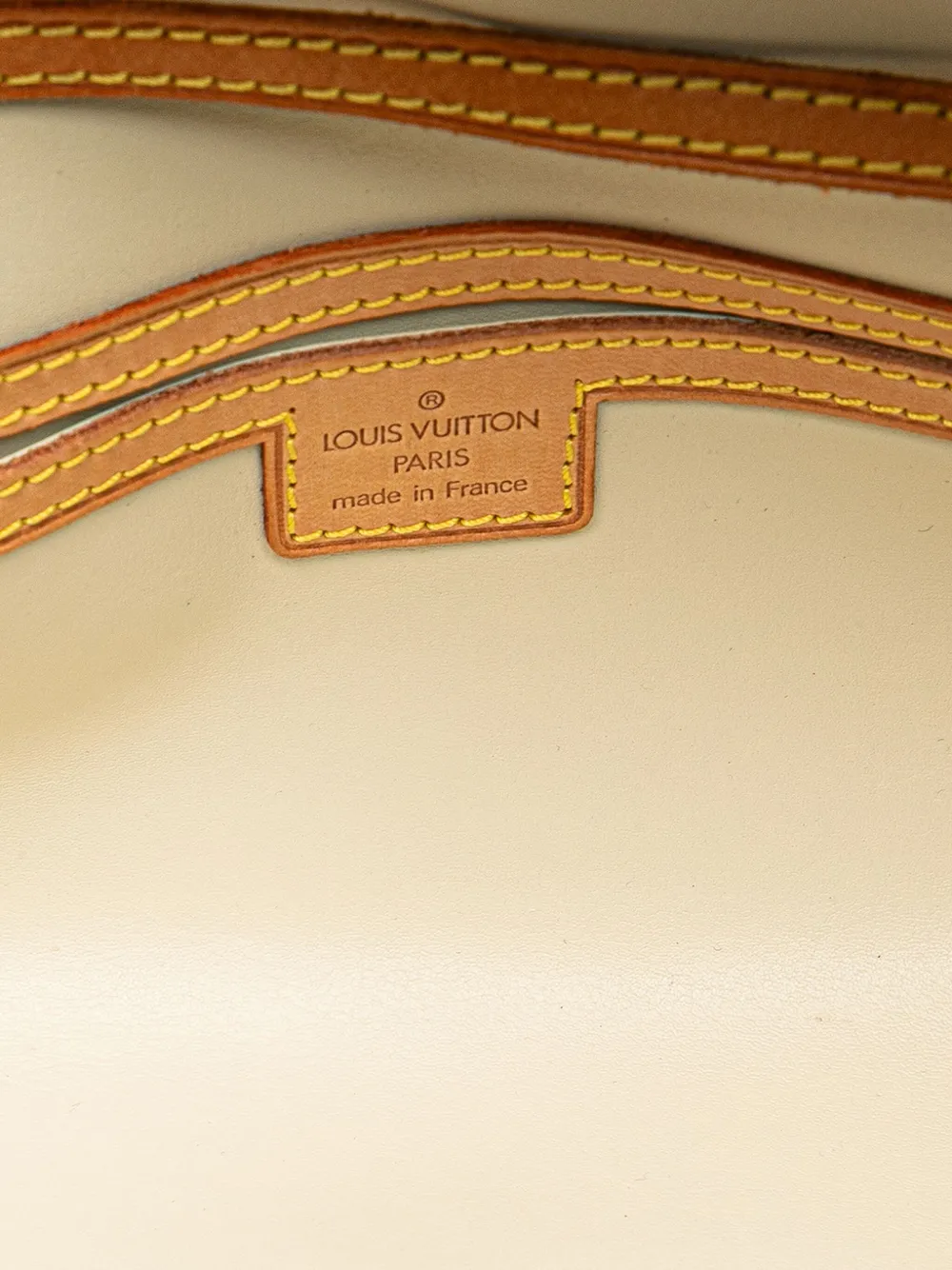 Pre-owned Louis Vuitton 2000 Monogram Vernis Fleurs Pochette Crossbody Bag