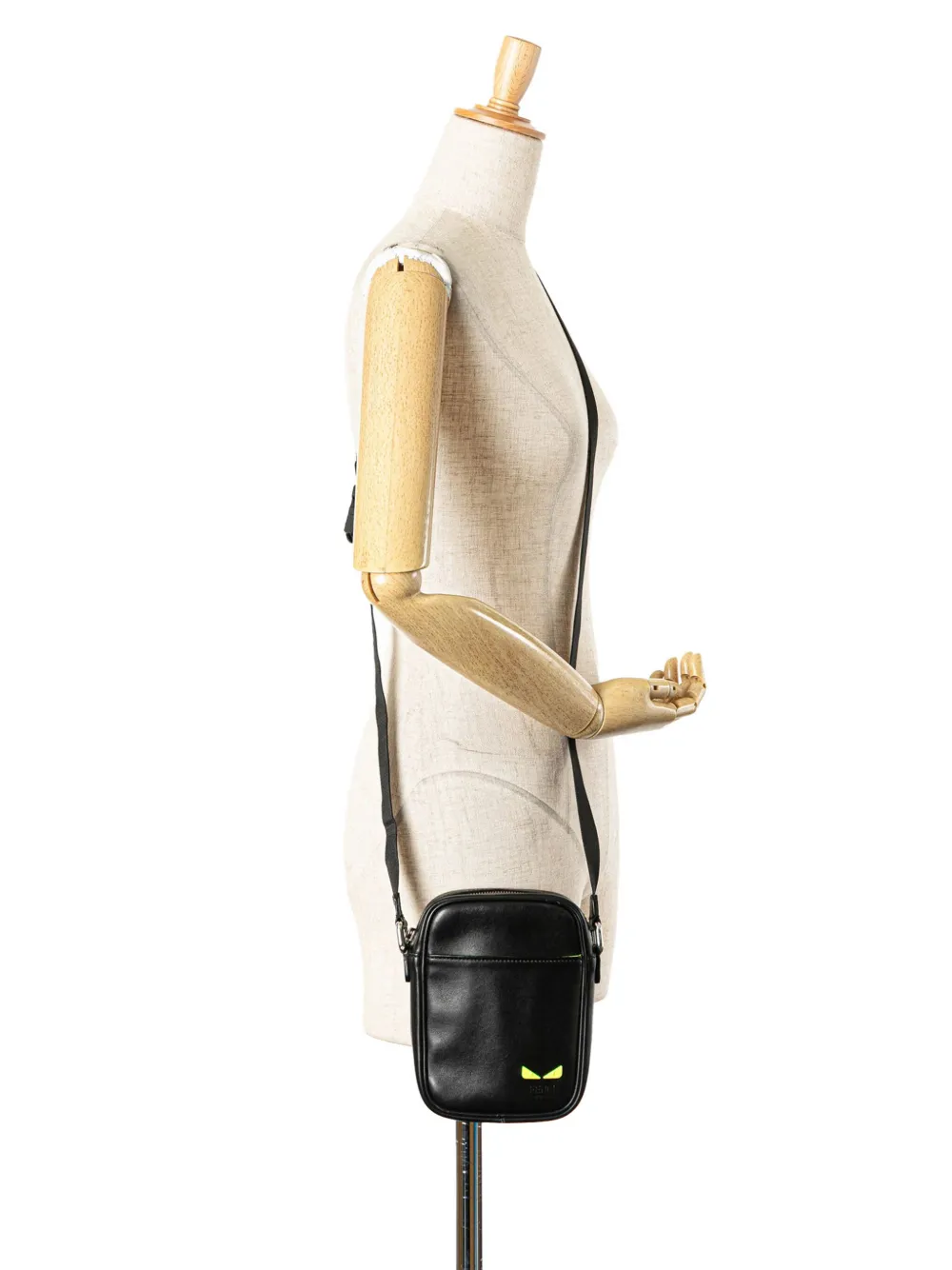 Fendi Pre-Owned شنطة كروس 'مونستر باغ' جلد صغيرة 2010-2025 | كلاسيكيات | Image 2
