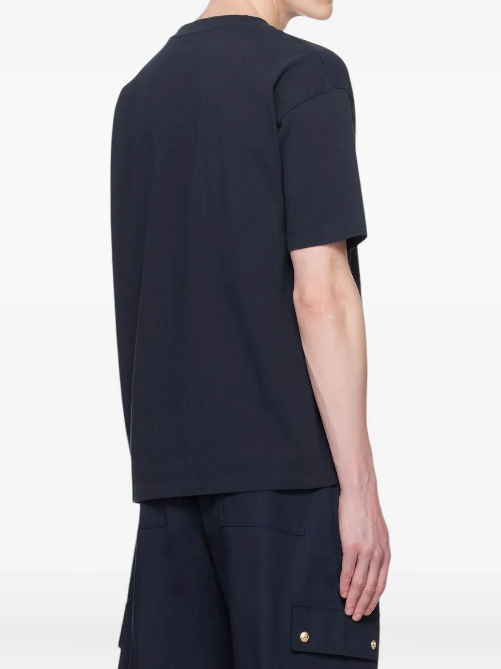 Drôle De Monsieur Le T-shirt Blauw