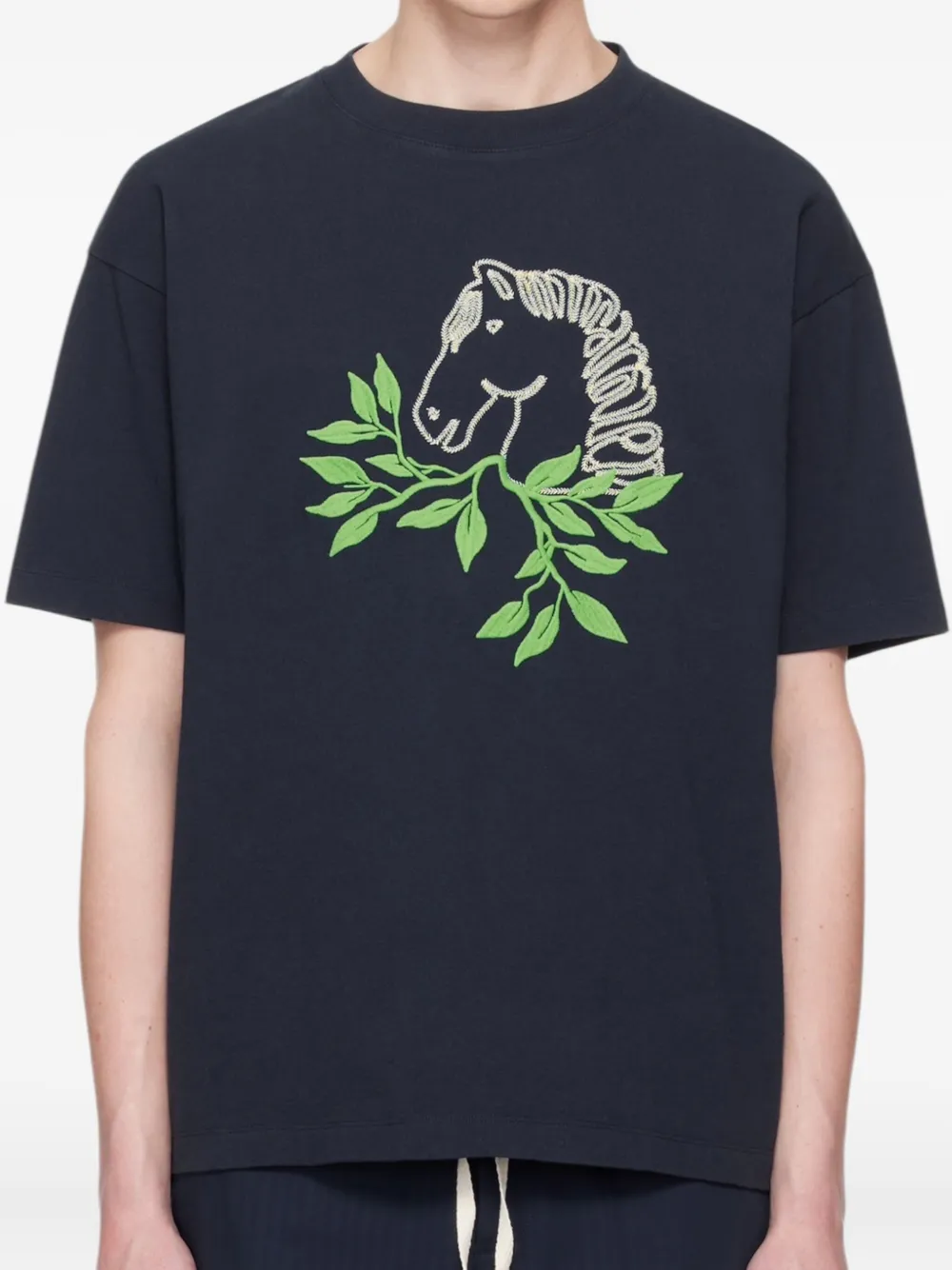 Drôle De Monsieur Le t-shirt - Blauw
