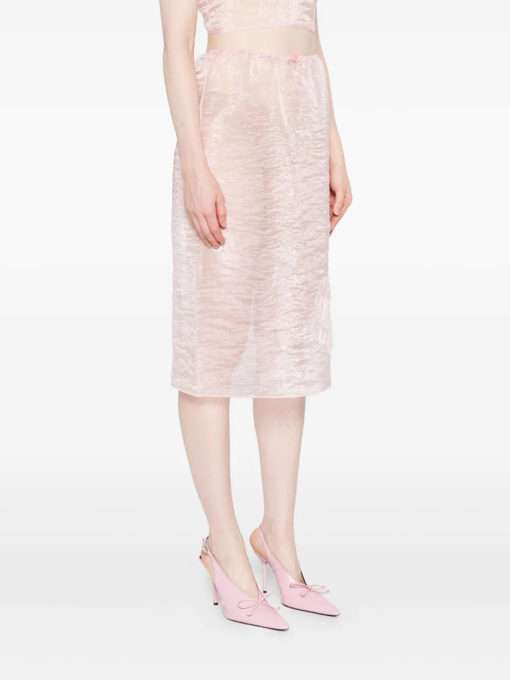 Cecilie Bahnsen Bambi mini skirt Roze