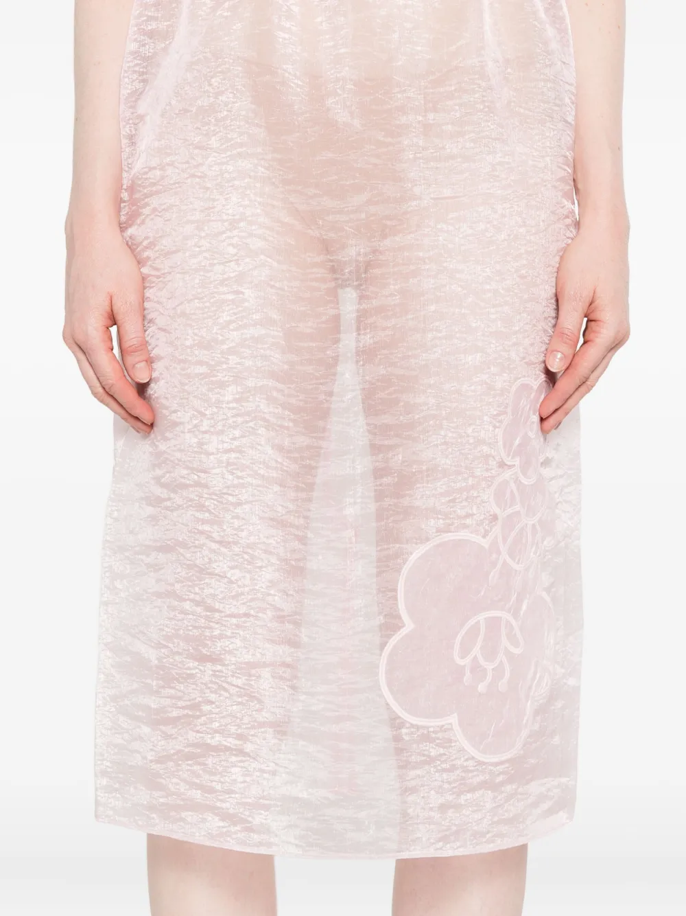 Cecilie Bahnsen Bambi mini skirt Roze