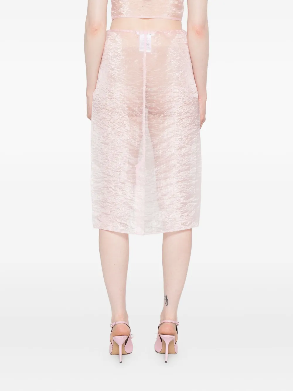 Cecilie Bahnsen Bambi mini skirt Roze