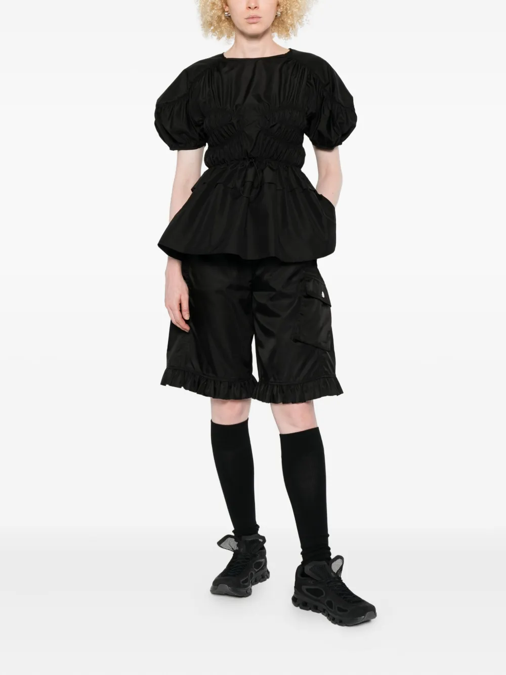 Cecilie Bahnsen Brooklyn top Zwart