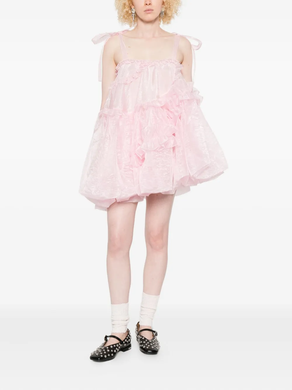 Cecilie Bahnsen Christina mini-jurk - Roze