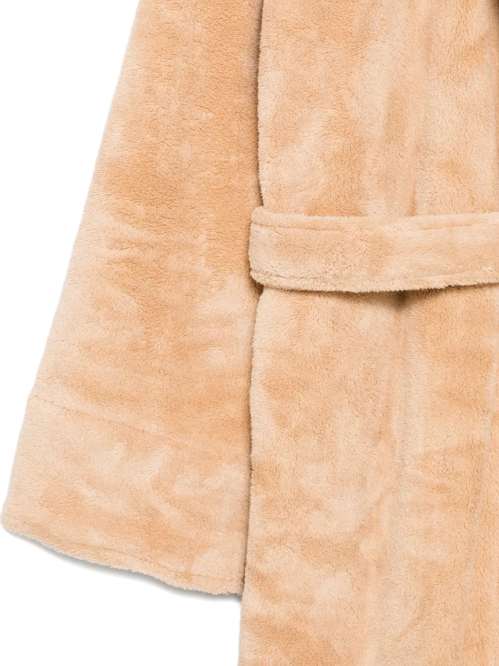 Soho Home Hooded Belted Robe In Neutral