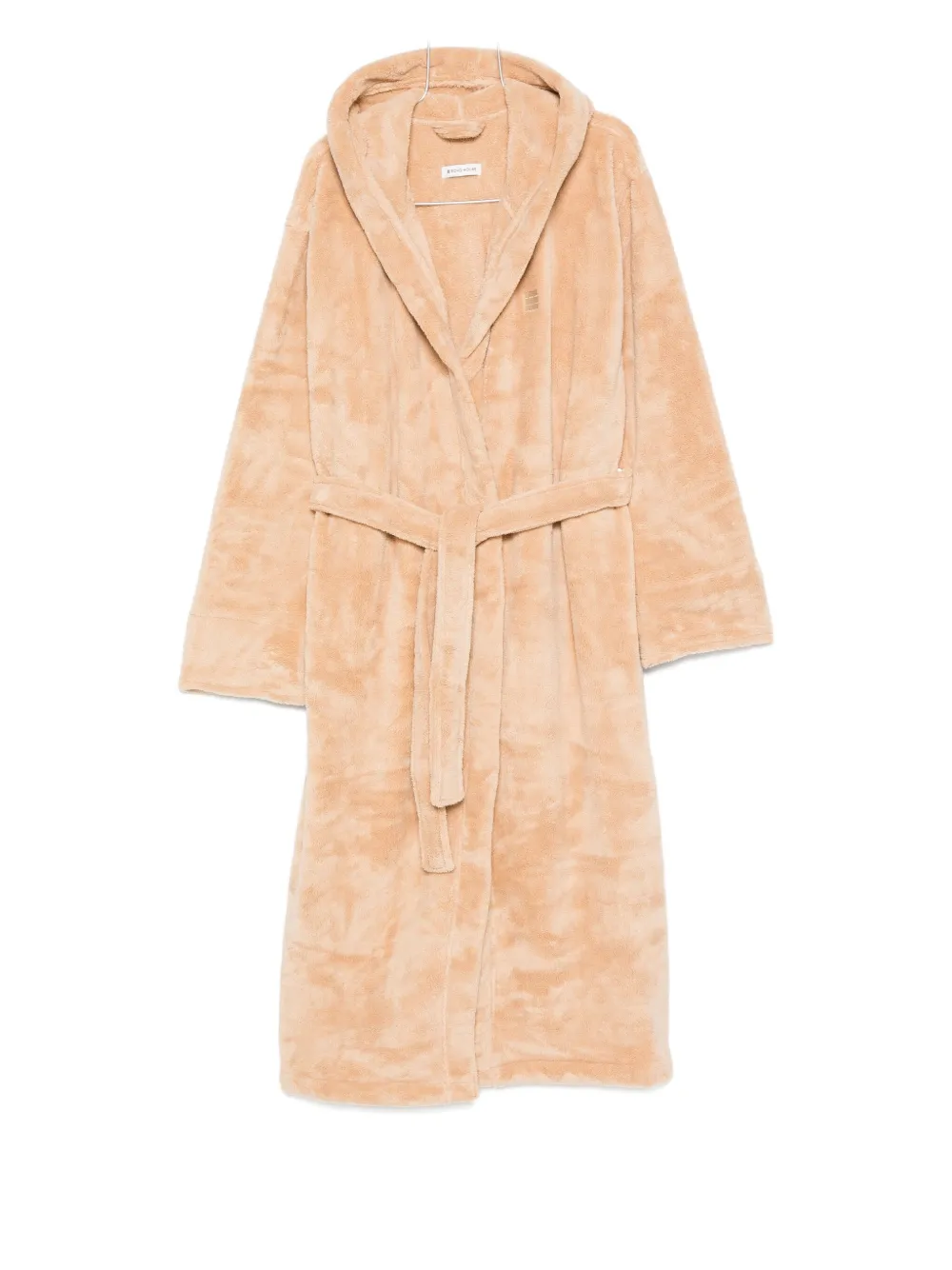 Soho Home Hooded Belted Robe In Neutral