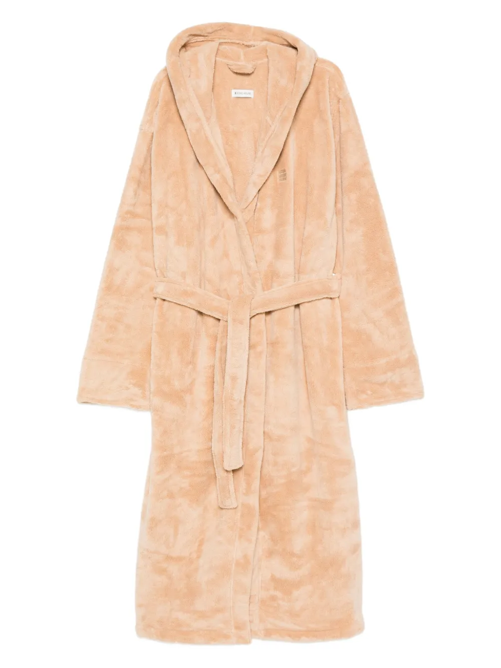 Soho Home hooded belted robe | Neutrals | Image 1