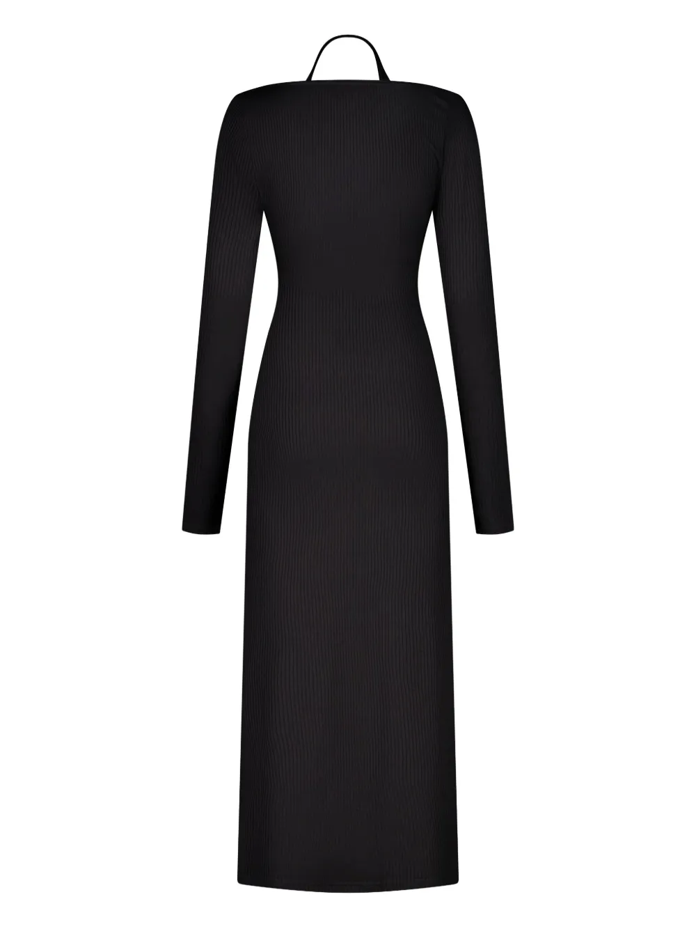 VAILLANT STUDIO ribbed long-sleeve button-down maxi dress | Day Dresses | Image 2