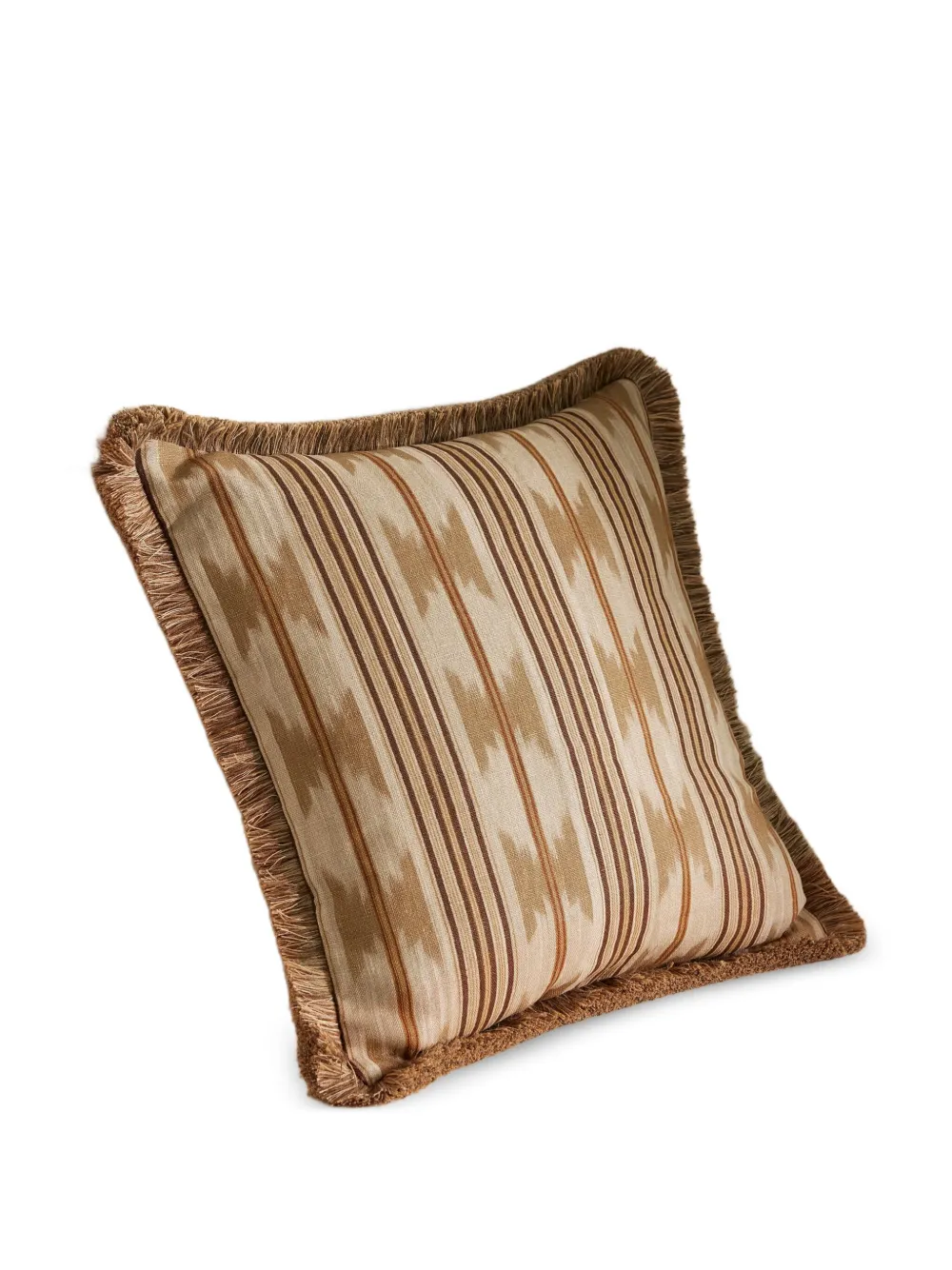 Soho Home Watkins striped fringed cushion | Cushions | Image 2