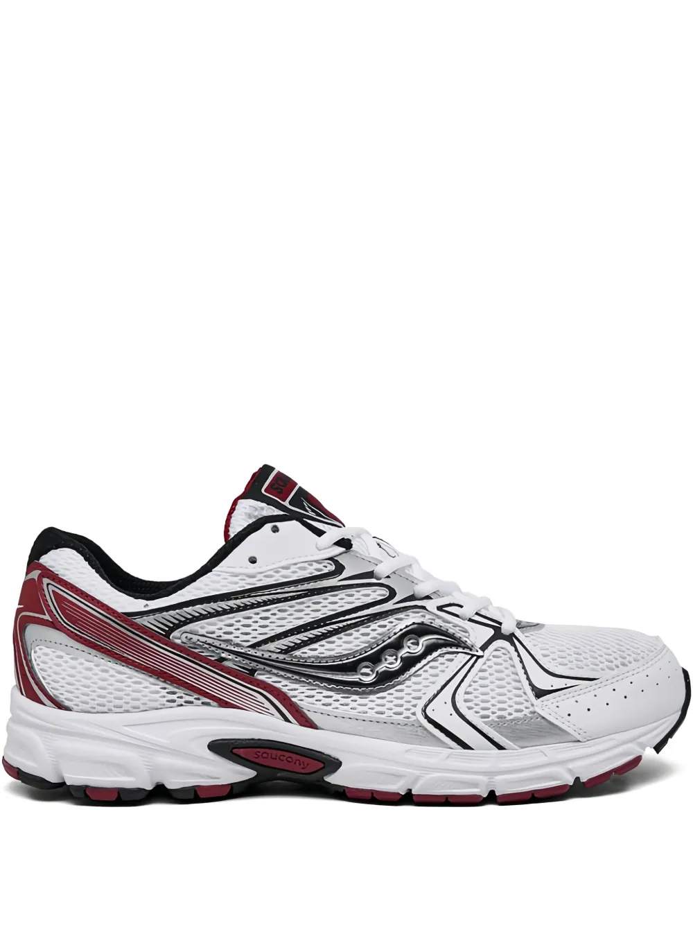 Saucony Grid Ride Millennium "White Red" sneakers