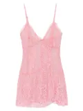 Roberta Einer Fairy lace mini dress - Pink