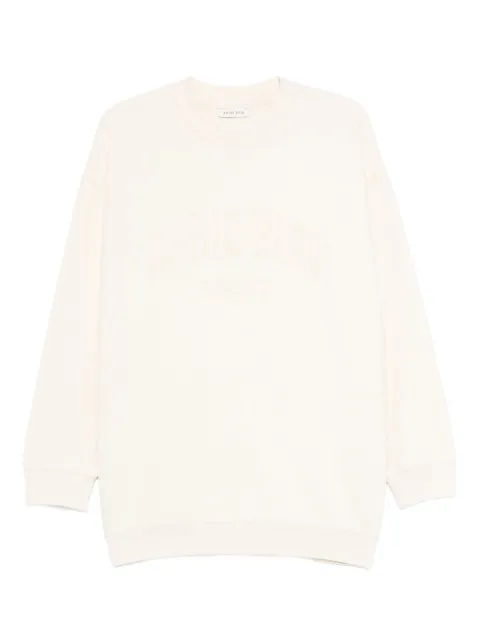 ANINE BING embroidered-logo sweatshirt