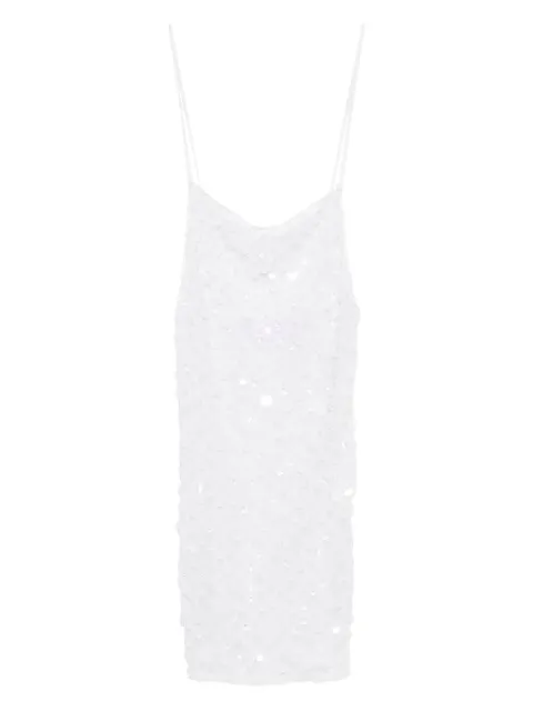 Roberta Einer sequin-embellished mini dress
