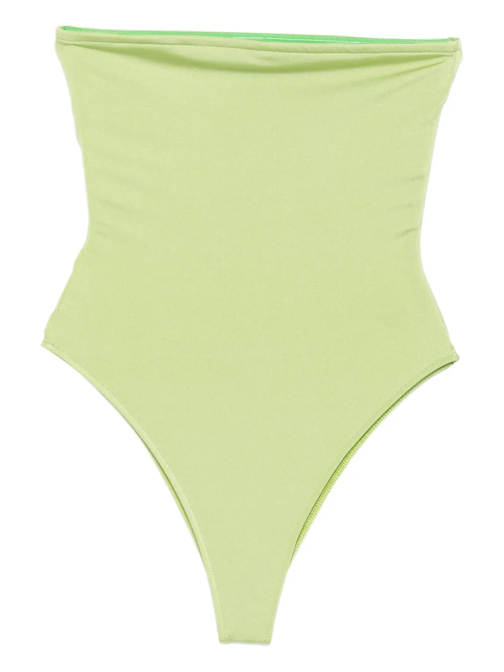 Roberta Einer strapless swimsuit Groen
