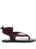 A.EMERY Elmer flat sandals - Red