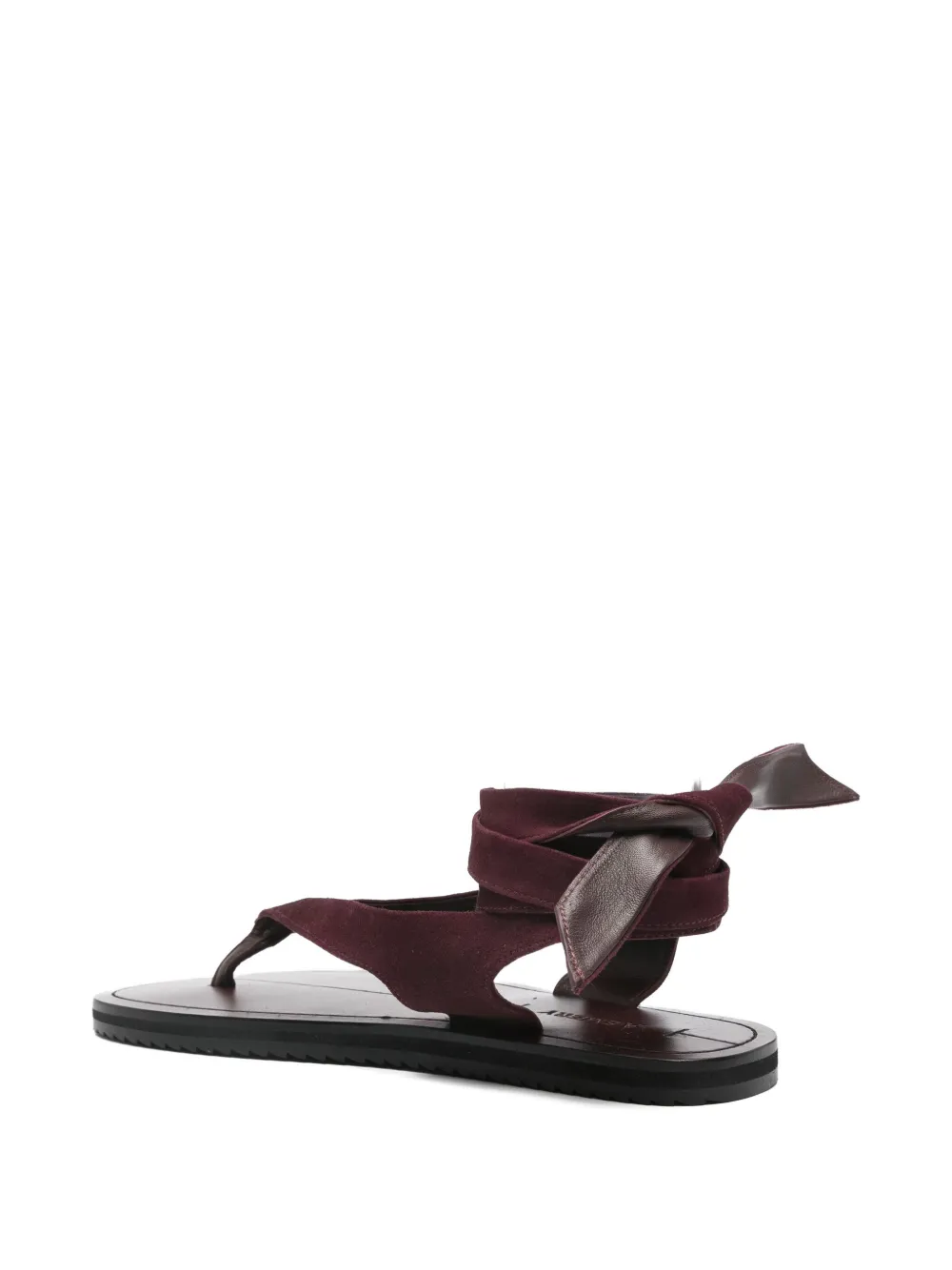 A.EMERY Elmer flat sandals Red