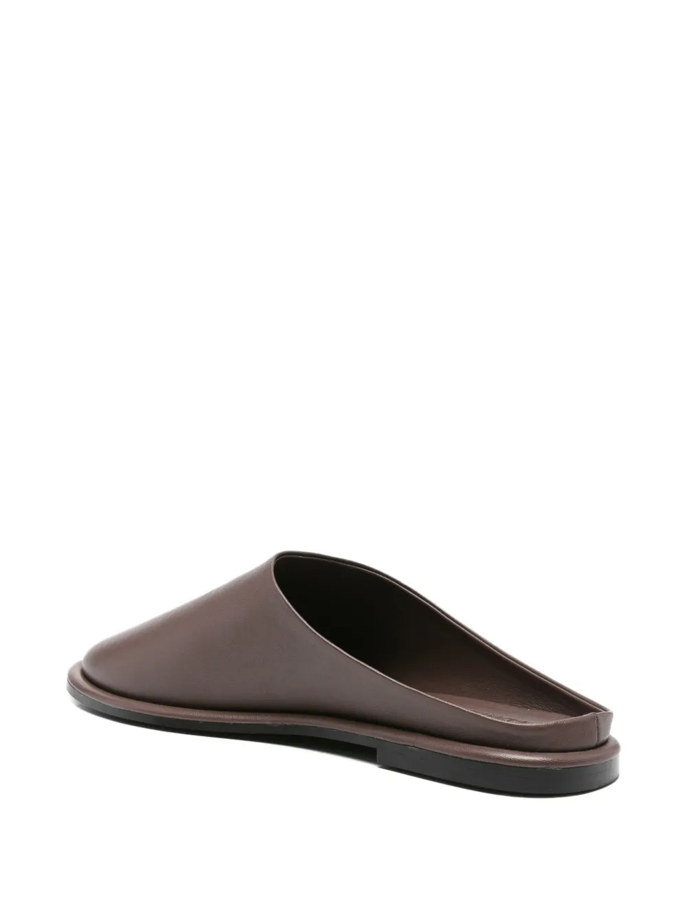 A.EMERY Spencer flat slippers Brown