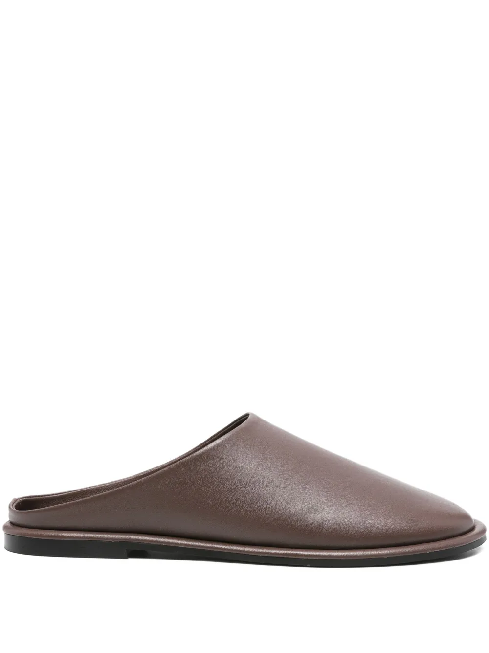 A.EMERY Spencer flat slippers - ブラウン A.EMERY Spencer flat slippers - ブラウン