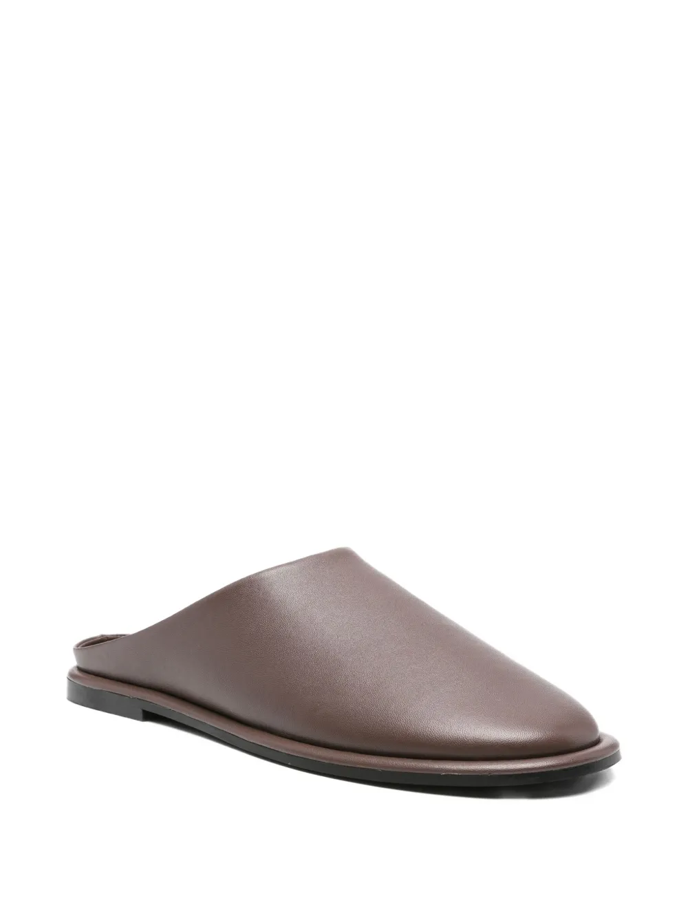 A.EMERY Spencer flat slippers Brown