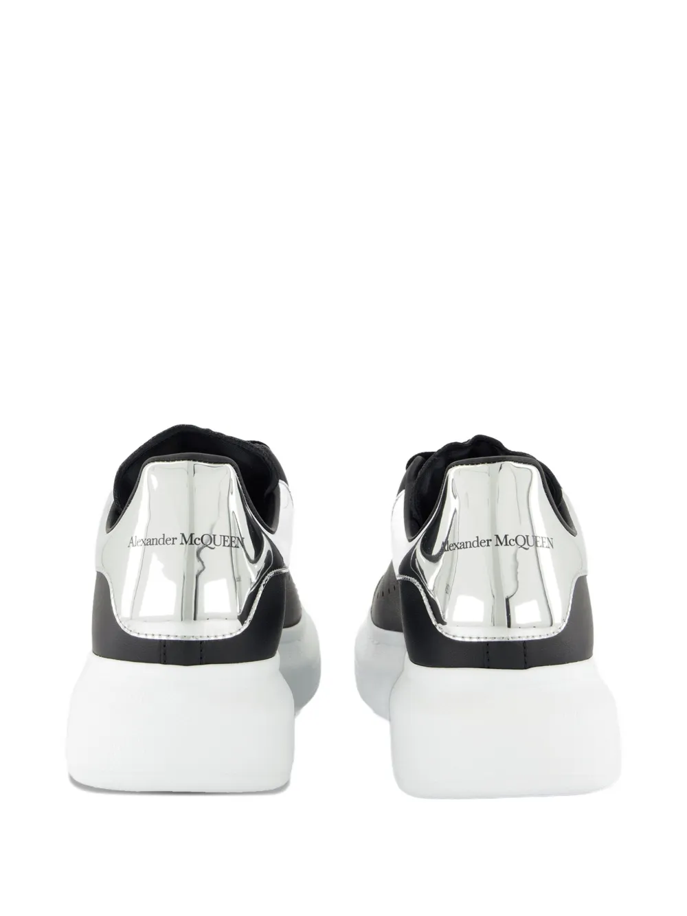 Alexander McQueen leather sneakers Black
