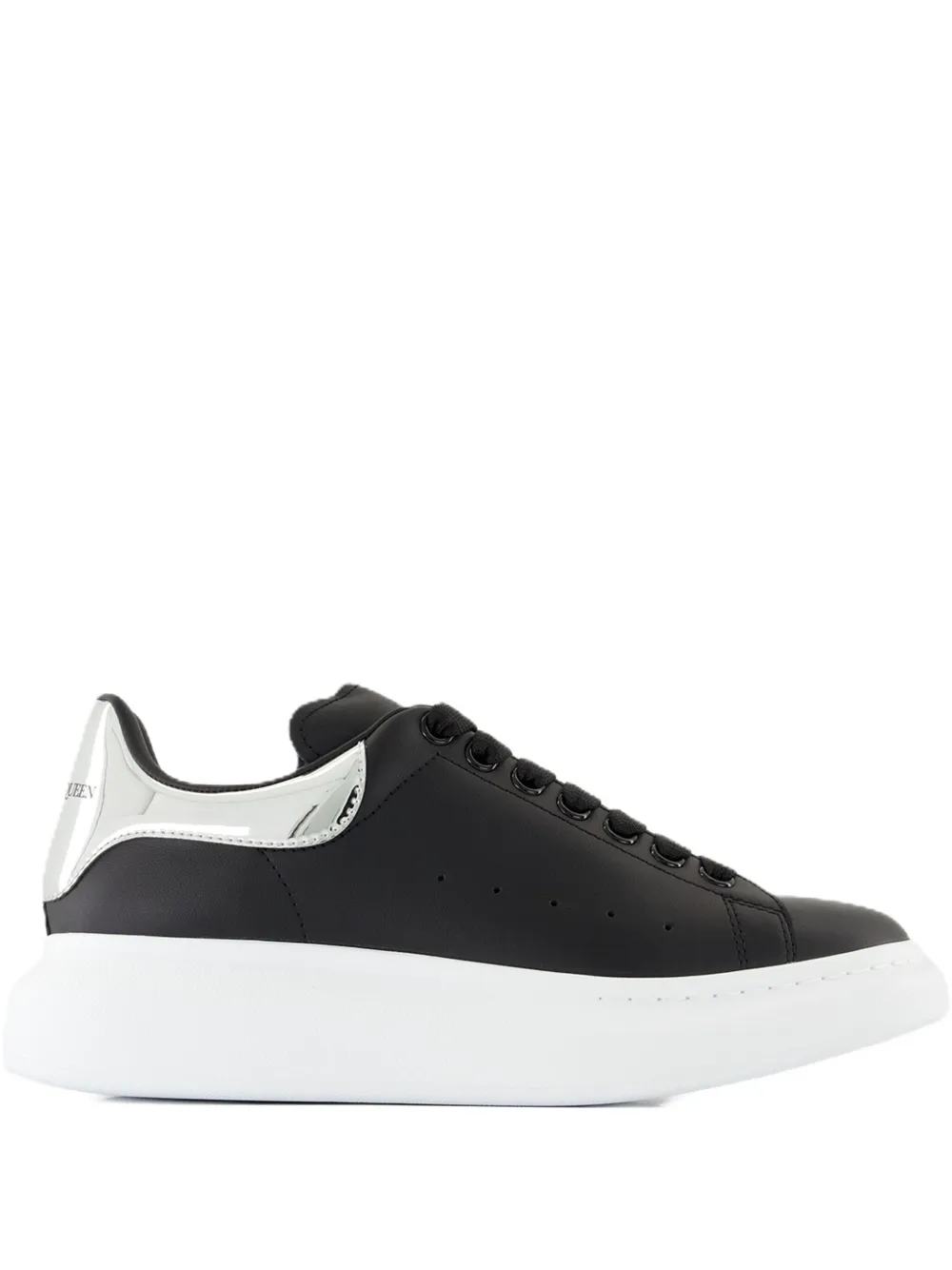Alexander McQueen leather sneakers Black