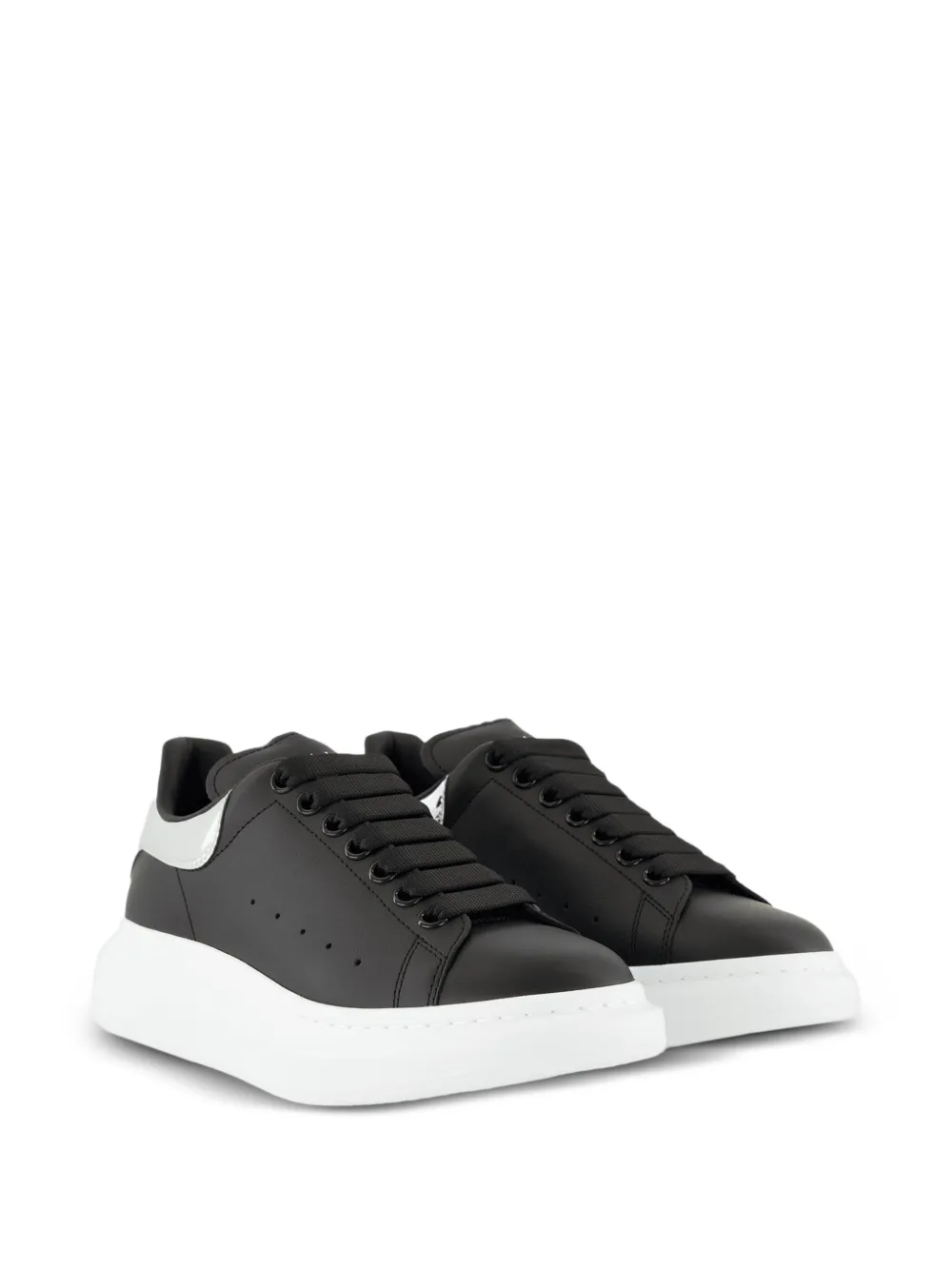 Alexander McQueen leather sneakers Black