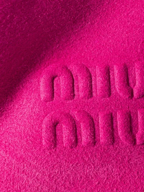 Miu Miu suede mini bag